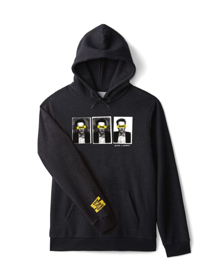 BRIXTON Strummer Collection - Know Your Rights Hood [Black]