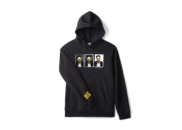 BRIXTON Strummer Collection - Know Your Rights Hood [Black]