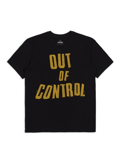 BRIXTON Strummer Collection - Out Of Control Tee [Black]