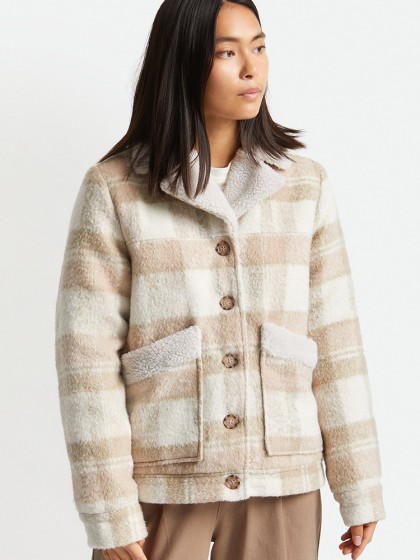 BRIXTON Nouvelle Coat [Beige]