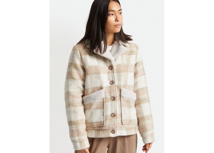 BRIXTON Nouvelle Coat [Beige]