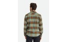 BRIXTON Bowery Flannel Shirt [Mojave / Heather Grey]