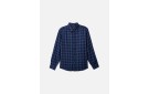 BRIXTON Cruz Soft Weave LS Flannel Shirt [Moonlit Ocean/Joe Blue]