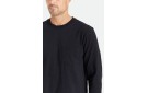 BRIXTON Basic Slub L/S Pocket Tee [Black]
