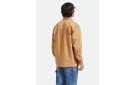 BRIXTON Selden Overshirt - Tobacco Brown Worn Wash