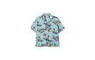 BRIXTON Bunker Paradise S/S Woven Shirt [Canal Blue]