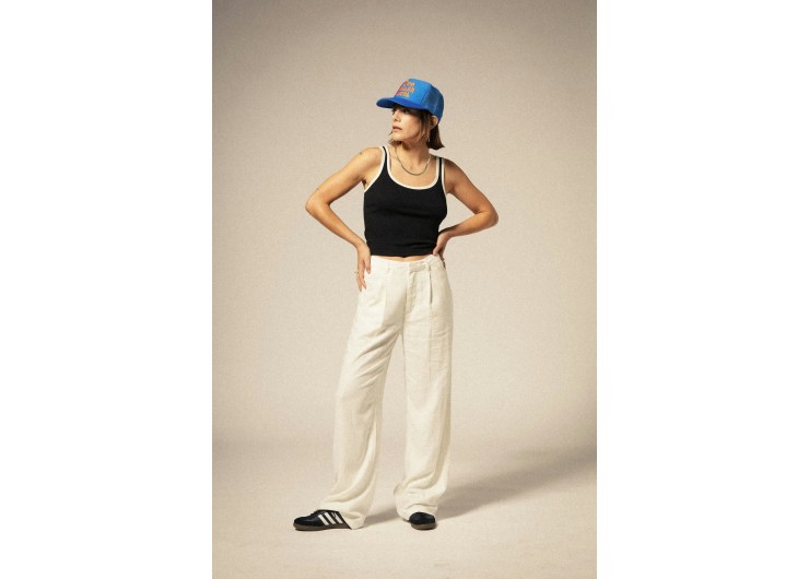 BRIXTON Ludlow Trouser Pant - Off White