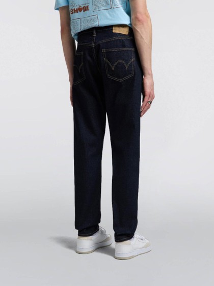 EDWIN Regular Tapered Jeans - Made In Japan - Blue - Rinsed