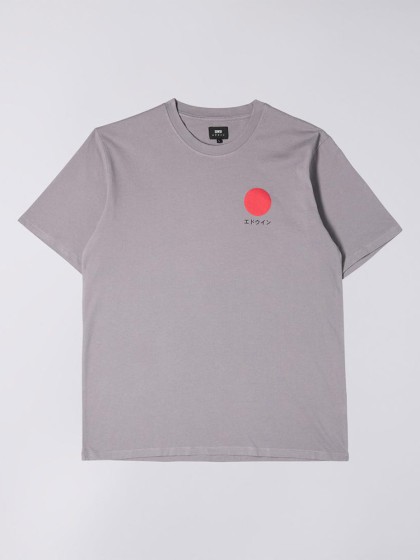 EDWIN Japanese Sun T-Shirt [Frosty Grey]