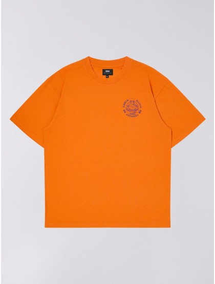 EDWIN Music Channel T-Shirt - Orange Tiger