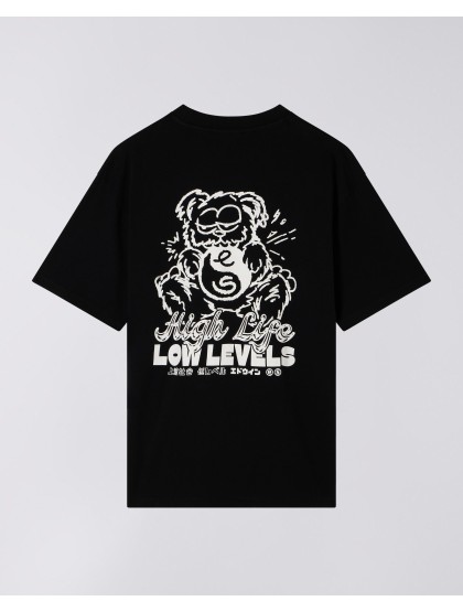 EDWIN High Bear T-Shirt - Black