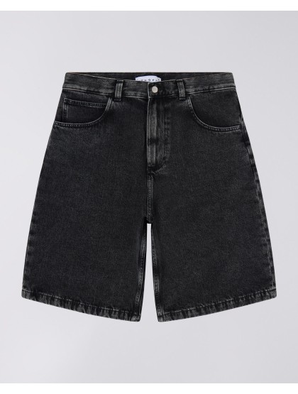 EDWIN Worker Short -  Black Matt Wash