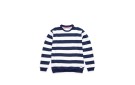 HERSCHEL Crewneck Sweatshirt [Border Stripe Peacoat]