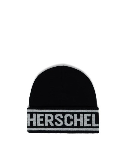 HERSCHEL Elmer Herschel Logo Beanie [Black]