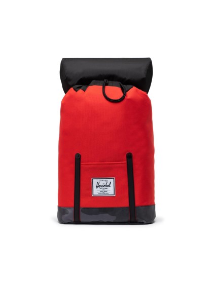 HERSCHEL Retreat Backpack 19.5L [Fiery Red /Night Camo]
