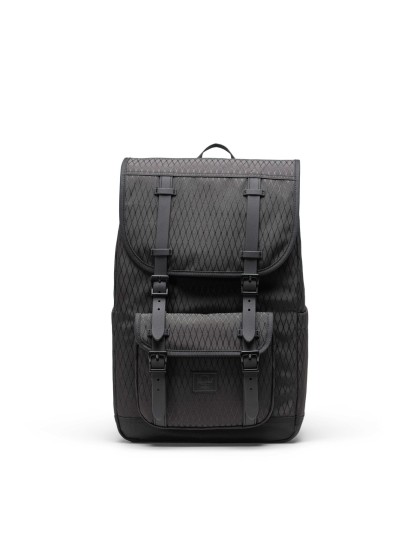 HERSCHEL Little America™ Backpack - Mid-Volume 21L - Black Diamond /Black