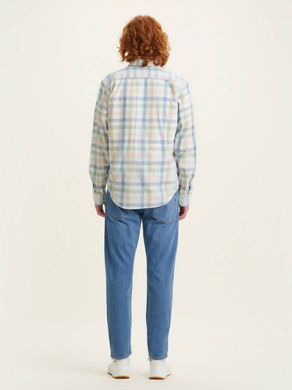 LEVI'S® Sunset 1 Pocket Standard Fit Shirt - Raven Mock Blue