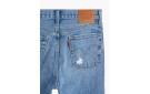 LEVI'S® 501® Original Crop Jeans - Light Indigo Destructed