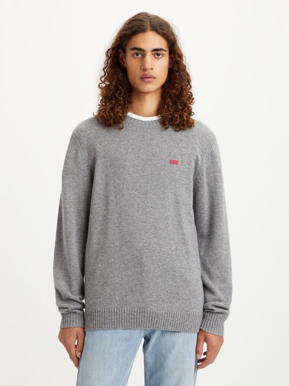 LEVI'S® Original Housemark Sweater - Grey Heather 