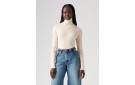 LEVI'S® Tulip Turtleneck Top - White Swan