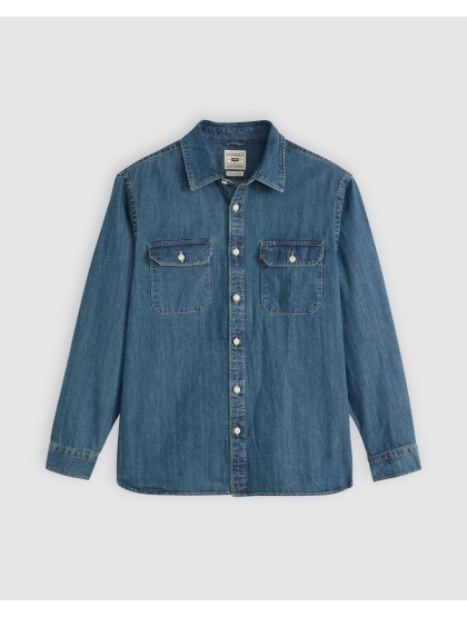LEVI'S® Jackson Worker Shirt - Chopper Dark Wash