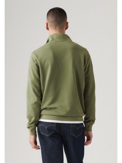 Original Housemark Quarter-Zip  - Moss Olive