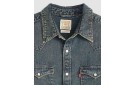 LEVI'S® Barstow Western Standard Shirt - Freeport Brown Weft Washed Blue
