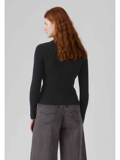 LEVI'S® Crewneck Rib Sweater -  Anthracite Night Rib