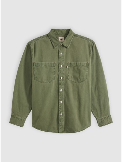 LEVI'S® Mariposa Worker Shirt - Nabali Olive Wash