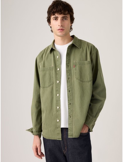 LEVI'S® Mariposa Worker Shirt - Nabali Olive Wash