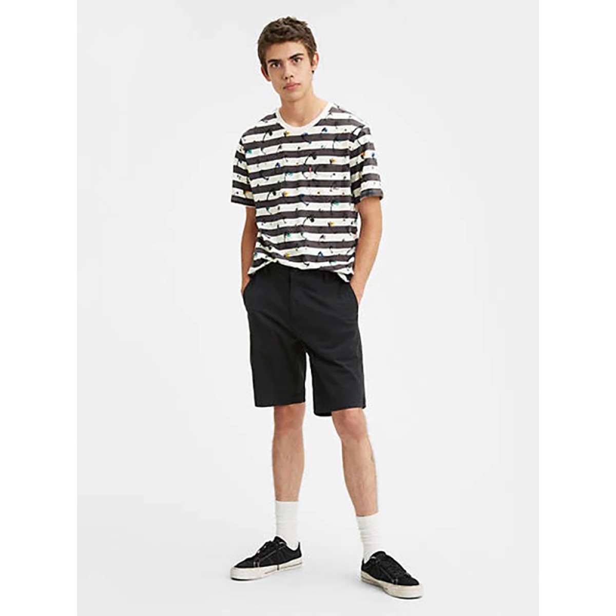 LEVI'S® XX Chino Taper Short Jade Mineral Black