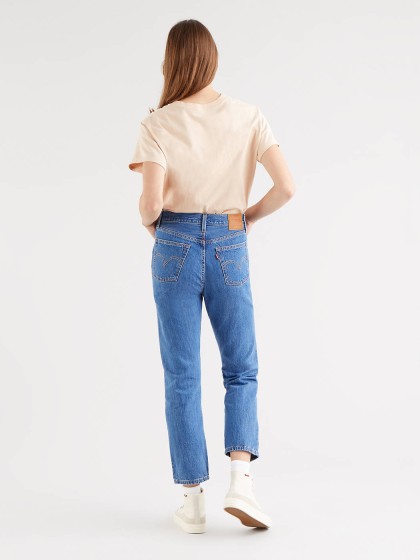 LEVI'S® 501® Original Crop Jeans - Sansome Breeze Stonewashed
