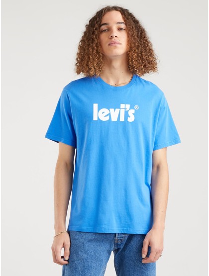 LEVI'S® Relaxed Fit Tee Poster - Palace Blue 