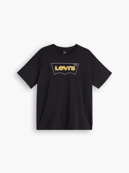 LEVI'S® Relaxed Fit Tee Outline BW - Caviar 