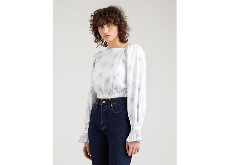 LEVI'S® Daphne Scrunchie Blouse - Cool Dusk