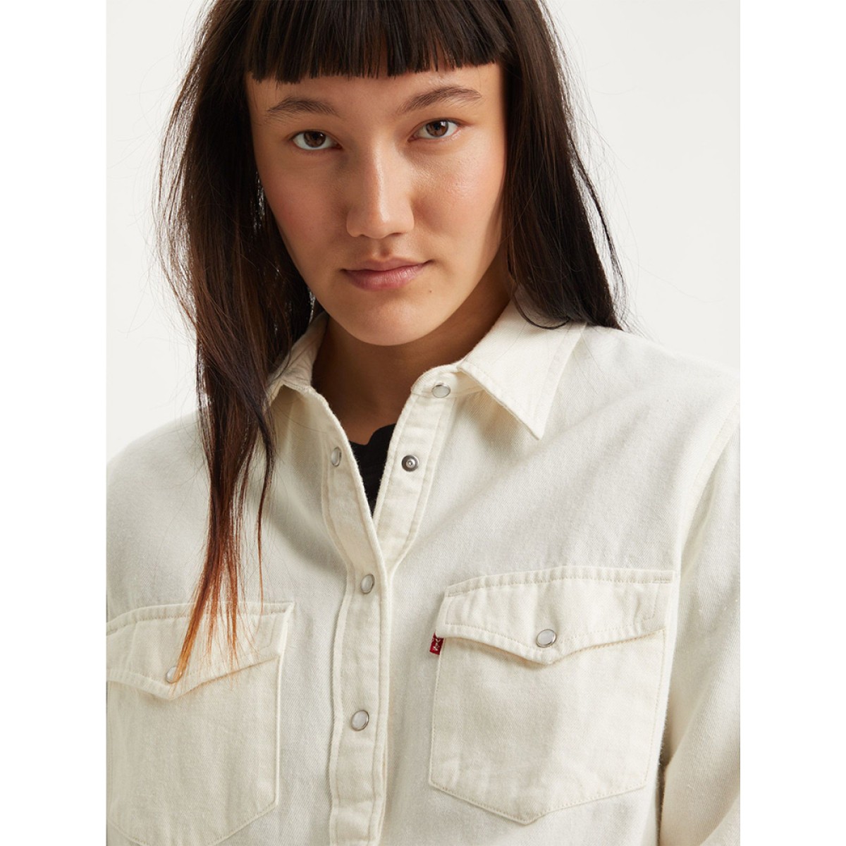 Levi's® Essential Western Shirt - Tan Rinse