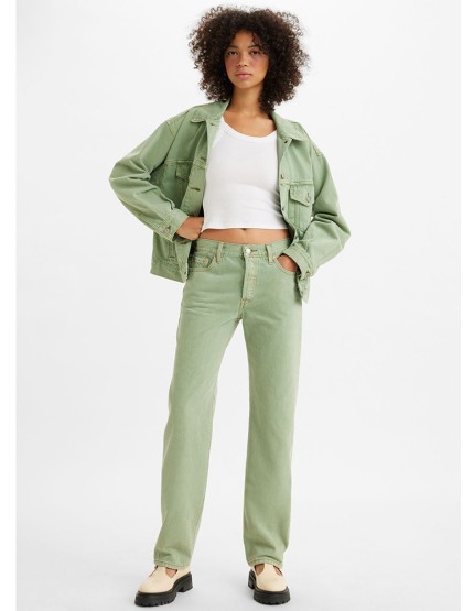 LEVI'S® 501® 90's Jeans - Medium Green Worn In