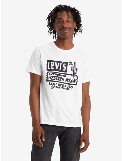 LEVI'S® Classic Graphic Tee - Western Wear White