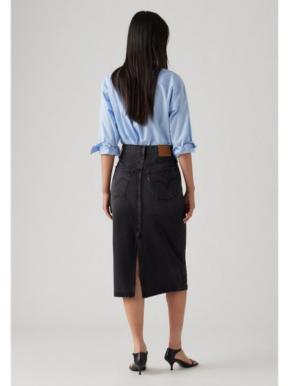 LEVI'S® High Rise Slit Skirt - Wandering Spirit Clean