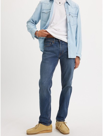 LEVI'S® 502™ Tapered Jeans - Dark Indigo Worn In