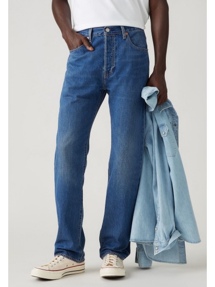 LEVI'S® 501® Original Fit Lightweight Jeans - Window Pane Ltwt