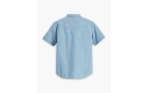 LEVI'S® Short Sleeve Relaxed Fit Western Shirt- New Hyde Chambray