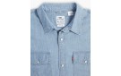 LEVI'S® Short Sleeve Relaxed Fit Western Shirt- New Hyde Chambray