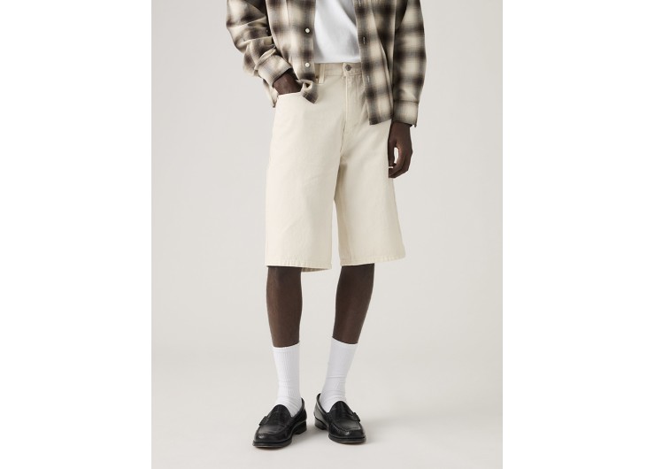 LEVI'S® 469™ Loose Shorts - Ecru Bone