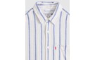 LEVI'S® Sunset Standard Fit Short Sleeve Shirt - Gio Stripe cement