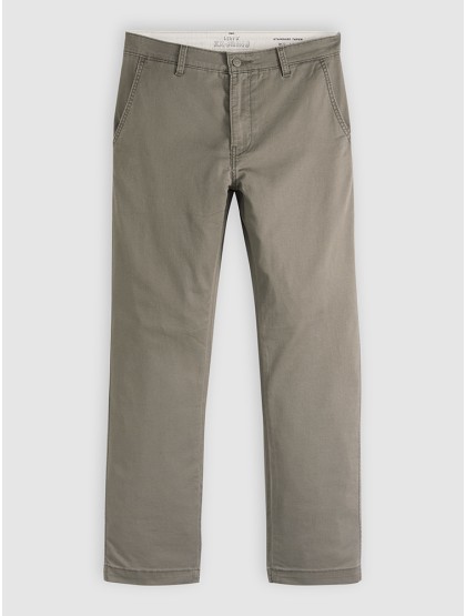 LEVI'S® XX Chino Standard Taper Lightweight Linen Pants - Maitake Brown