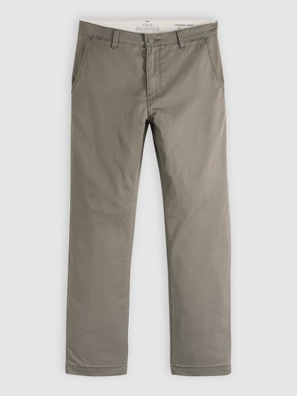 LEVI'S® XX Chino Standard Taper Lightweight Linen Pants - Maitake Brown
