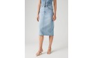 LEVI'S® High Rise Back Slit Skirt - Riveting Clean Hem