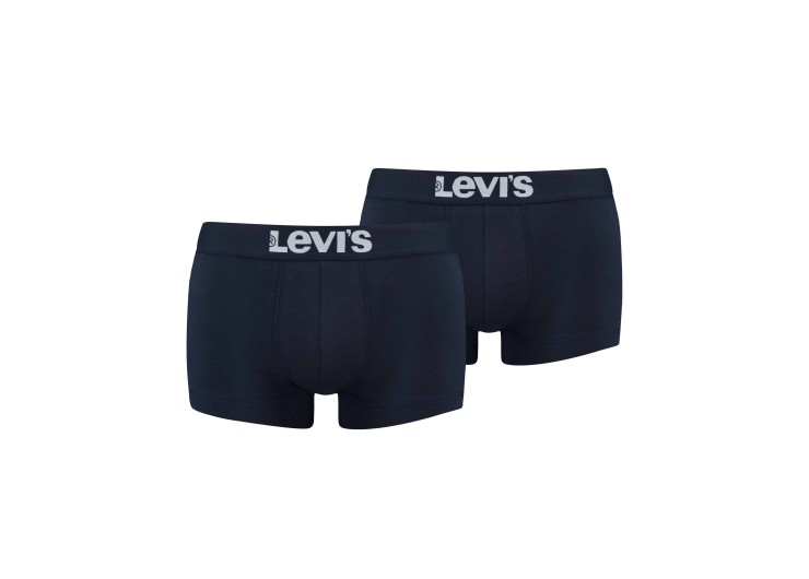 LEVI'S® Solid Basic Men's Trunks 2 pack - Navy
