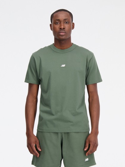 NEW BALANCE Athletics Remastered Graphic Cotton Jersey Short Sleeve T-shirt - Deep Olive Green [MT31501-DON]